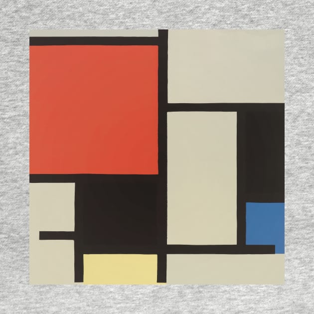 Composition by Piet Mondrian by MurellosArt